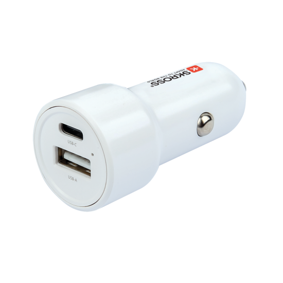 SKROSS Dual Car Charger 65W PD