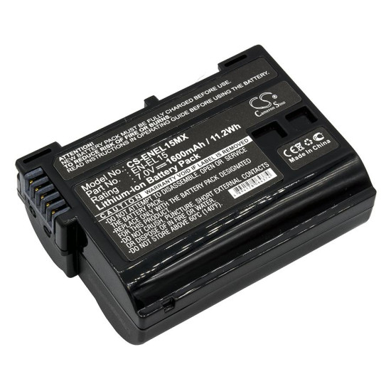 Батерия за апарат NIKON EN-EL15MX  Li-Ion 7V 1600mAh Cameron Sino