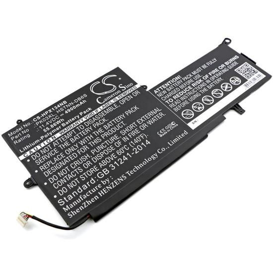 Laptop Battery for  HP HSTNN-DB6S PK03XL for Spectre Pro X360, 11,4V 4900mAh CAMERON SINO