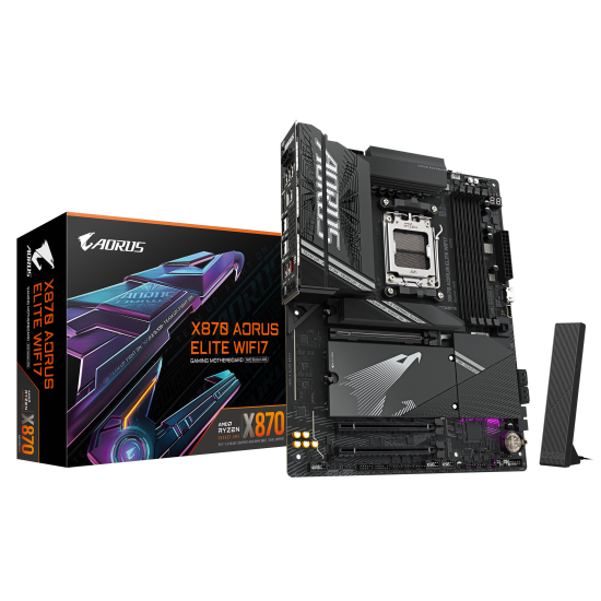 Motherboard GIGABYTE X870 AORUS ELITE  WIFI 7, Socket AM5