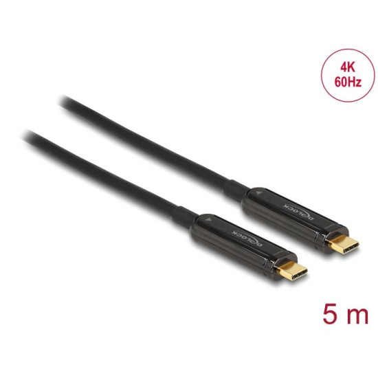 Delock Active Optical USB-C Video Cable 4K 60 Hz 5m