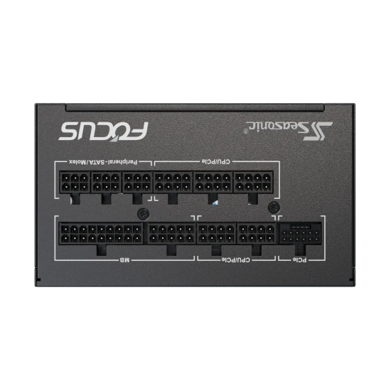 Power Supply SEASONIC FOCUS GX-1000 (2024) 1000W 80+ Gold, Fully Modular