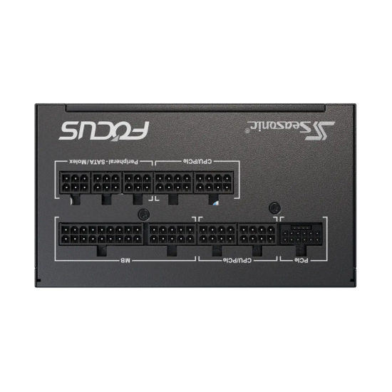 Power Supply SEASONIC FOCUS GX-750 (2024) 750W 80+ Gold, Fully Modular