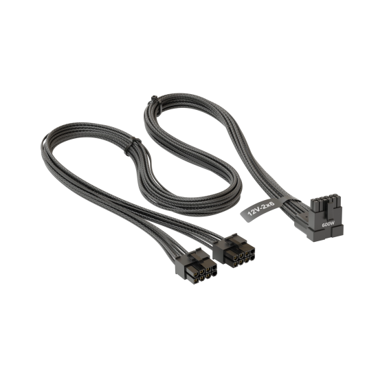 Seasonic Cable 90° 12VHPWR 600W 16-Pin to 2x8 Pin for Seasonic PSU Only
