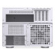 Case Jonsbo N4 NAS, m-ATX, White