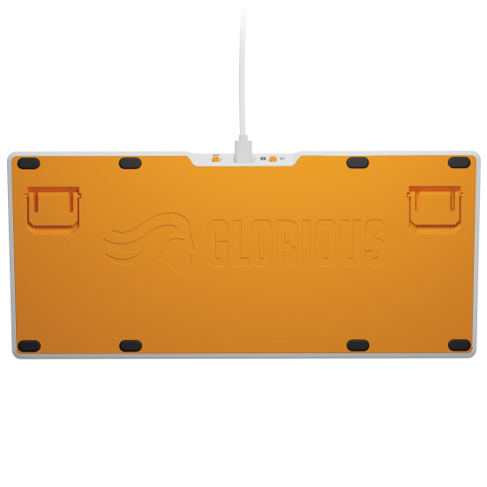 Gaming Mechanical keyboard Glorious GMMK 3 75% White - Fox Linear Switches