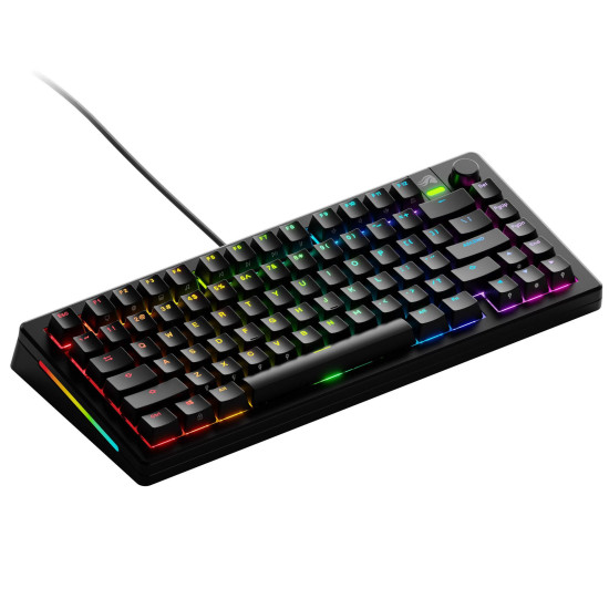 Gaming Mechanical keyboard Glorious GMMK 3 75% Black - Fox Linear Switches