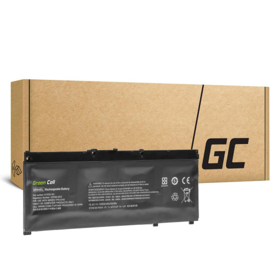 Батерия за лаптоп HP Omen 15-ce000ng; Pavilion 15-CE015DX  SR04XL LiPo  15,4V 3500mAh GREEN CELL