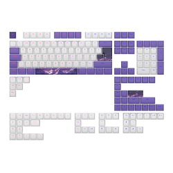 Keycaps Dark Project - Violet Horizons PBT - ANSI & ISO