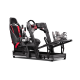 Next Level Racing F-GT Elite Aluminium Simulator Cockpit - Front and Side Mount Edition