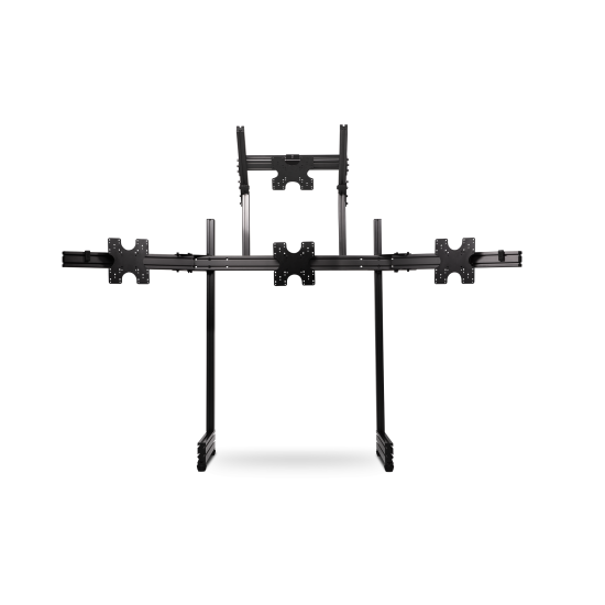 Next Level Racing Elite Freestanding Quad Monitor Stand Carbon Grey