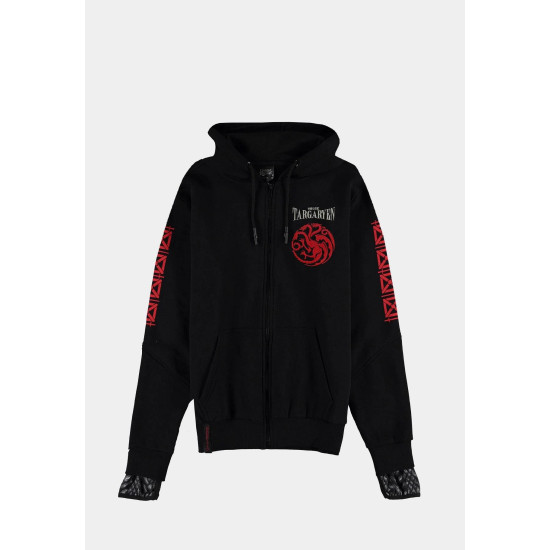 Суичър DIFUZED GOT - House Of The Dragon - Men's Hero Item Zipper, S