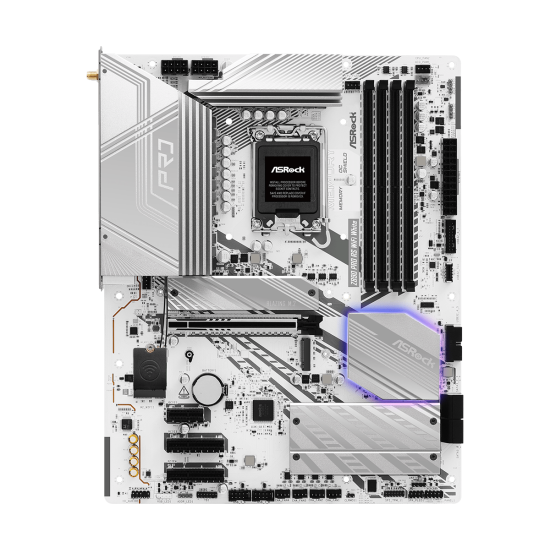 Motherboard ASRock Z890 Pro RS WIFI White, LGA 1851