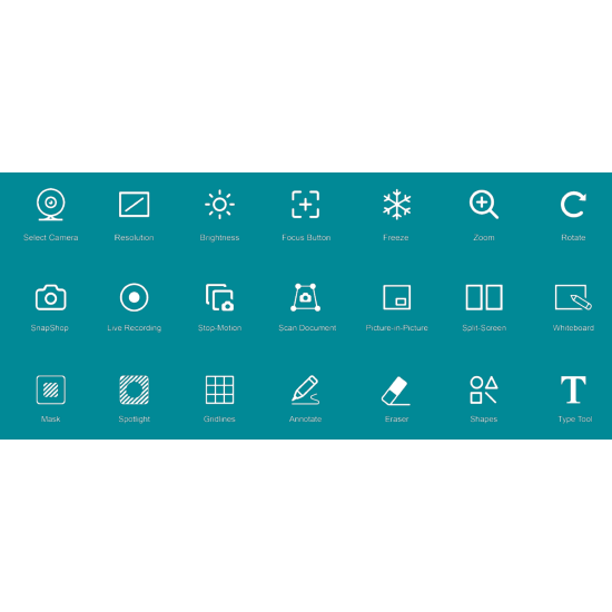 Преносим скенерIRIScan Visualizer 7, 4K, USB-C