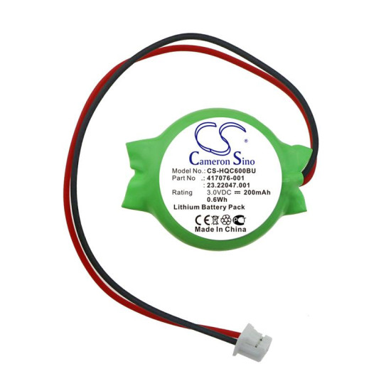 Lithium Button Battery  CMOS Backup CR2032 CS-HQC600BU  for laptops HP, Lenovo, Acer 3V 200mAh  Cameron Sino