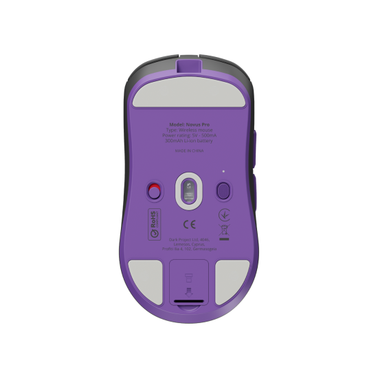 Gaming Wireless Mouse Dark Project Novus Pro - Blackberry 8K