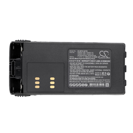 Camera Battery for Two-Way Radio  Motorola GP1280 GP140 GP240  HMNN4151    NIMH  7,2V 1800mA Cameron Sino