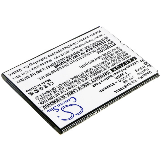 Mobile battery  EMPORIA Smart 3  AK-S3  LiPo 3,8V 2100mAh CAMERON SINO
