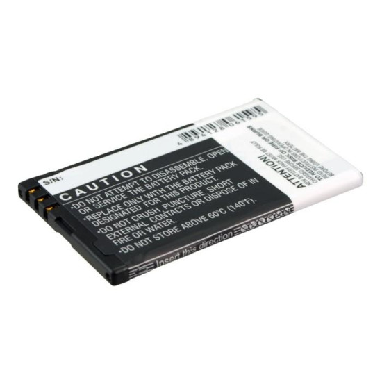 Battery for NOKIA 301, 3120 Classic, 5530 XpressMusi BL-4U LIIon   3,7V 1200mAh  Cameron Sino