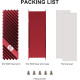 M.2 Heatsink EZDIY-FAB for NVMe SSD - Red