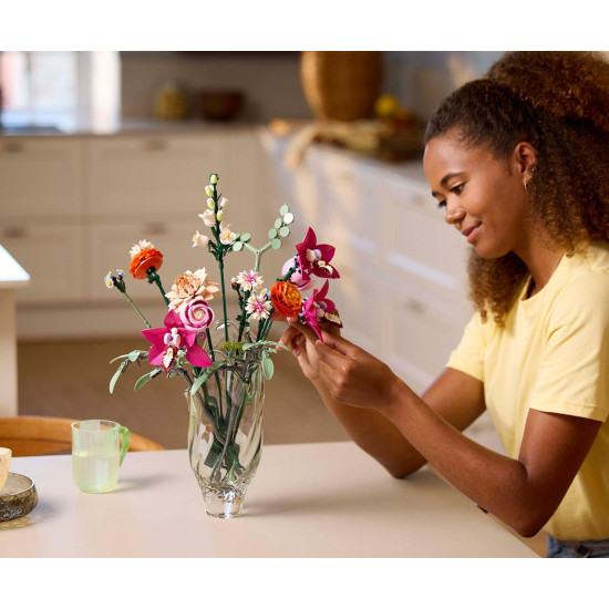 LEGO  Botanicals - Beautiful Pink Flower Bouquet , 10342