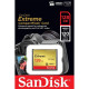 Memory card  SANDISK Extreme Compact flash, 128GB
