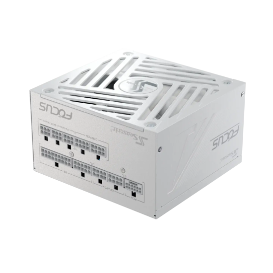 Power Supply SEASONIC FOCUS GX-750 White - 750W 80+ Gold, ATX 3.1, PCIe 5.1, Fully Modular
