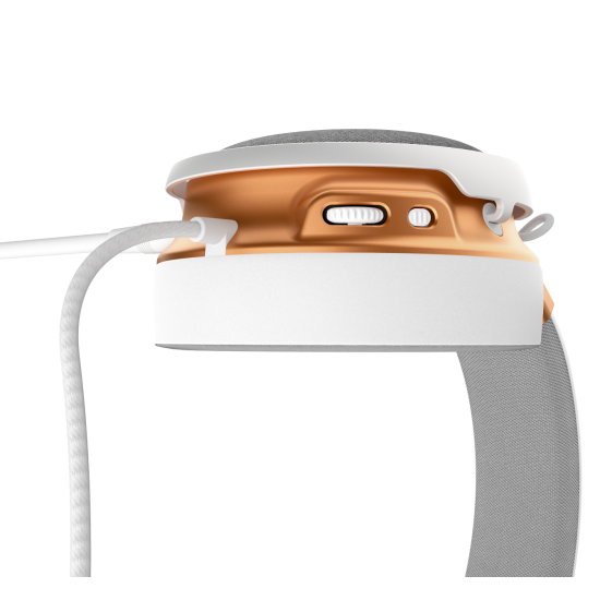 Gaming Headphones Dark Project Sono Wired - White/Gold