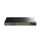Switch Cudy GS1028PS2, 24 ports, 10/100/1000,  24× GbE with 802.3at/af PoE, 2× Uplink SFP, Default/VLAN/Extend Modes, for 19