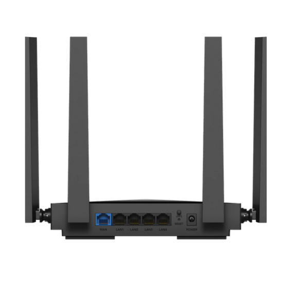 Безжичен рутер Cudy WR3600H, 1× 2.5GbE, 4× GbE, 2882 Mbps + 688 Mbps, 3.6 Gbps, Dual-Band Wi-Fi 7 ,  VPN Server and Client, 10/100/1000