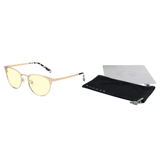 Computer glasses GUNNAR Apex Gold/Marble Amber