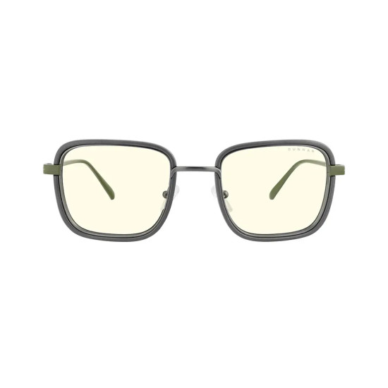 Геймърски очила GUNNAR Fallout Vault 33 Gunmetal/Olive - Clear