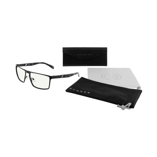 Геймърски очила GUNNAR Fremont Onyx - Clear Pro