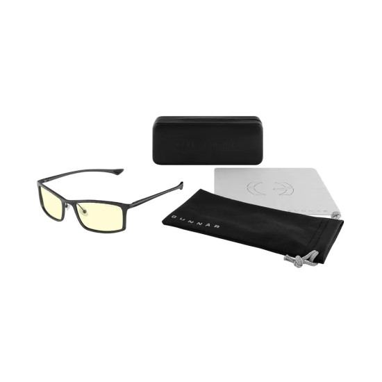 Компютърни очила GUNNAR Plaid Graphite - Amber