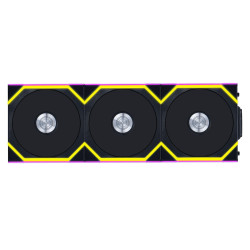 3Pack Fans Lian Li UNI FAN SL Wireless ARGB PWM - 120 mm Black + Controller
