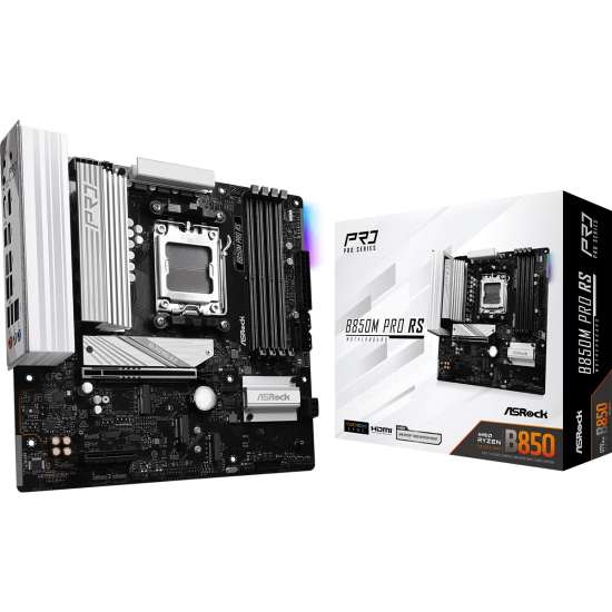 Дънна платка ASRock B850M Pro RS socket AM5