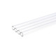 Tubes Alphacool HardTube 16/13mm Acrylic (PMMA) Clear 80cm - Set of 4 (320cm)