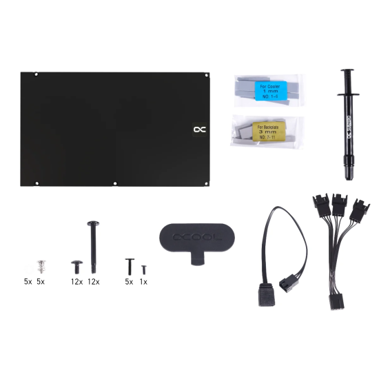 GPU Water Block Alphacool Eiswolf 2 AIO - 360mm RTX 4090 Reference with Backplate