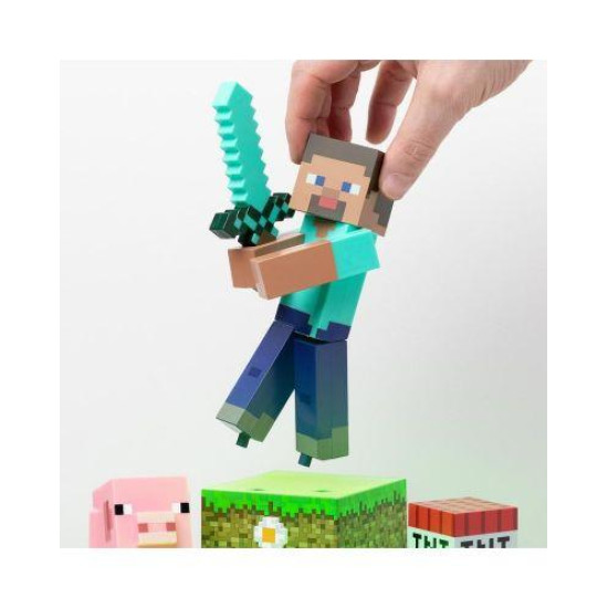 Paladone: Minecraft - Steve Diorama Light, PP9463MCF