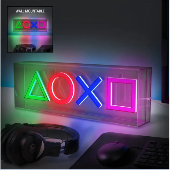 Paladone: Playstation - LED Neon Light, PP12716PS