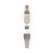 Hama Network Plug, CAT 6a, 10 Gbit/s, Shielded, Tool-free installation, 5 Pcs.