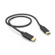 Hama Charging Cable, USB-C - USB-C, 0.5 m, black