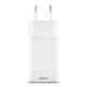 Hama Fast Charger, 1x USB-C, 1x USB-A, Mini Charger, PD, 45 W, white