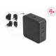 Delock Зарядно устройство GaN, 2 x USB-C, PD 65 W, адаптер за EU / US / UK