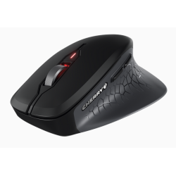 CHERRY Stream ergonomic silent mouse Comfort, 6 buttons, 4000dpi, black