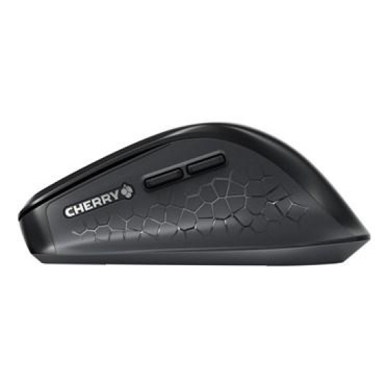 CHERRY Stream ergonomic silent mouse Comfort, 6 buttons, 4000dpi, black