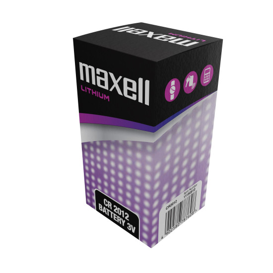 Button battery lithium MAXELL  CR2012 3V