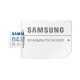 Карта памет Samsung EVO Plus, microSDXC, UHS-I, 64GB, Адаптер