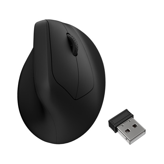 Ергономична мишка Keychron M5 Wireless 8K - Black