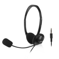 ACT Слушалки с микрофон, 3.5mm жак, 2м